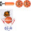 Παιχνίδι Easy Score Hoop, Διεγερτής Έμπνευσης για Φορητό Παιχνίδι Slam Dunk και Βοήθημα 1