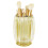 Makeup Brush Holder Thick Glass Organizer Cup 4.8' Tall Crystal Amber Vanity Storage Container 1