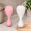 Rice Serving Spoon with Upright Handle, NonStick PP Paddle, Pink Kitchen Tool for Easy Cleaning 1