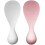 Rice Serving Spoon with Upright Handle, NonStick PP Paddle, Pink Kitchen Tool for Easy Cleaning 3
