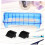 Clipper Guard Storage Case with 8 Slots, Durable Barber Tool Organizer for Salon and Home Use 2