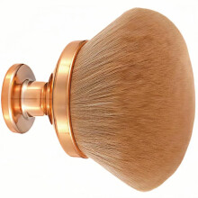 Extra Large Kabuki Brush 90mm Wide for Self Tanner and Body Makeup, Full Coverage, Gold