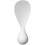 Rice Serving Spoon with Upright Handle, NonStick Durable PP, Easy Clean, White, 6.94 x 2.63 in 4
