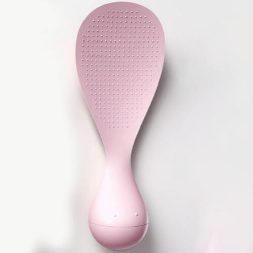 Rice Serving Spoon with Upright Handle, NonStick Durable PP, Easy Clean, White, 6.94 x 2.63 in 1