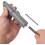 2pcs Gray 3 in 1 Eyebrow Pencil Sharpener with Precision Duckbill Angle for Beginners and Pros 3