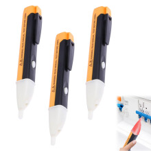 Electric Tester Pen 3 Pack, NonContact Voltage Tester 90V1000V With LED Flashlight And Buzzer Alarm, No Battery