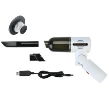 Mini aspirateur portable révolutionnaire, aspirateur à haute puissance d'aspiration pour bureau et voiture, conception pliable et portable, embout
