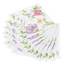 40pcs Decorative Paper Napkins for Parties, Bathroom & Table Decor, Disposable Hand Towels, Pretty Printed Design