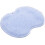 Shower Foot Scrubber with Suction Cups Improves Circulation Exfoliates Feet Large Blue 2
