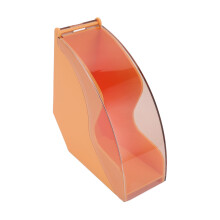 Holder til kaffefilterpapir, premium plastikstativ med klar beholder for nem adgang og indretning af kaffebaren