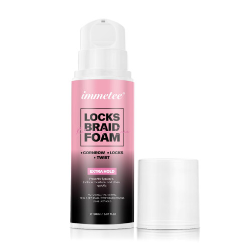 Braid Foam with Extra Hold,  Shine and Moisture for Twists and Locks, 150ml
