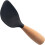 Silicone Cooking Spoon Heat Resistant NonStick Rice Paddle with Wooden Handle for Kitchen Use 4