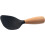 Silicone Cooking Spoon Heat Resistant NonStick Rice Paddle with Wooden Handle for Kitchen Use 5