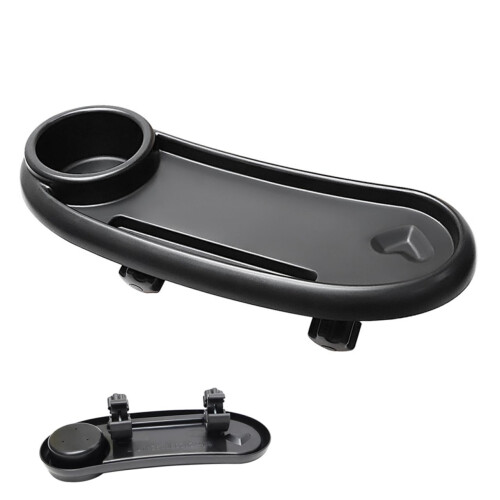 Removable Stroller Snack Tray With Drinks Holder Detachable Pram Tray For Pushchairs And Buggies