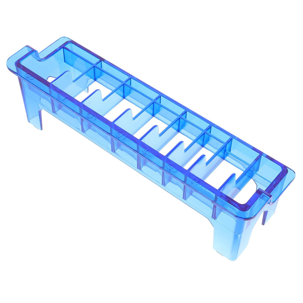 Unisex Clipper Guard Organizer With Secure Comb Storage Case For Barbers And Salon Hair Tools