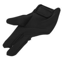 Heat Resistant Hair Styling Gloves for Curling Wand, Reusable Fingerless Heat Protection for Salon Use