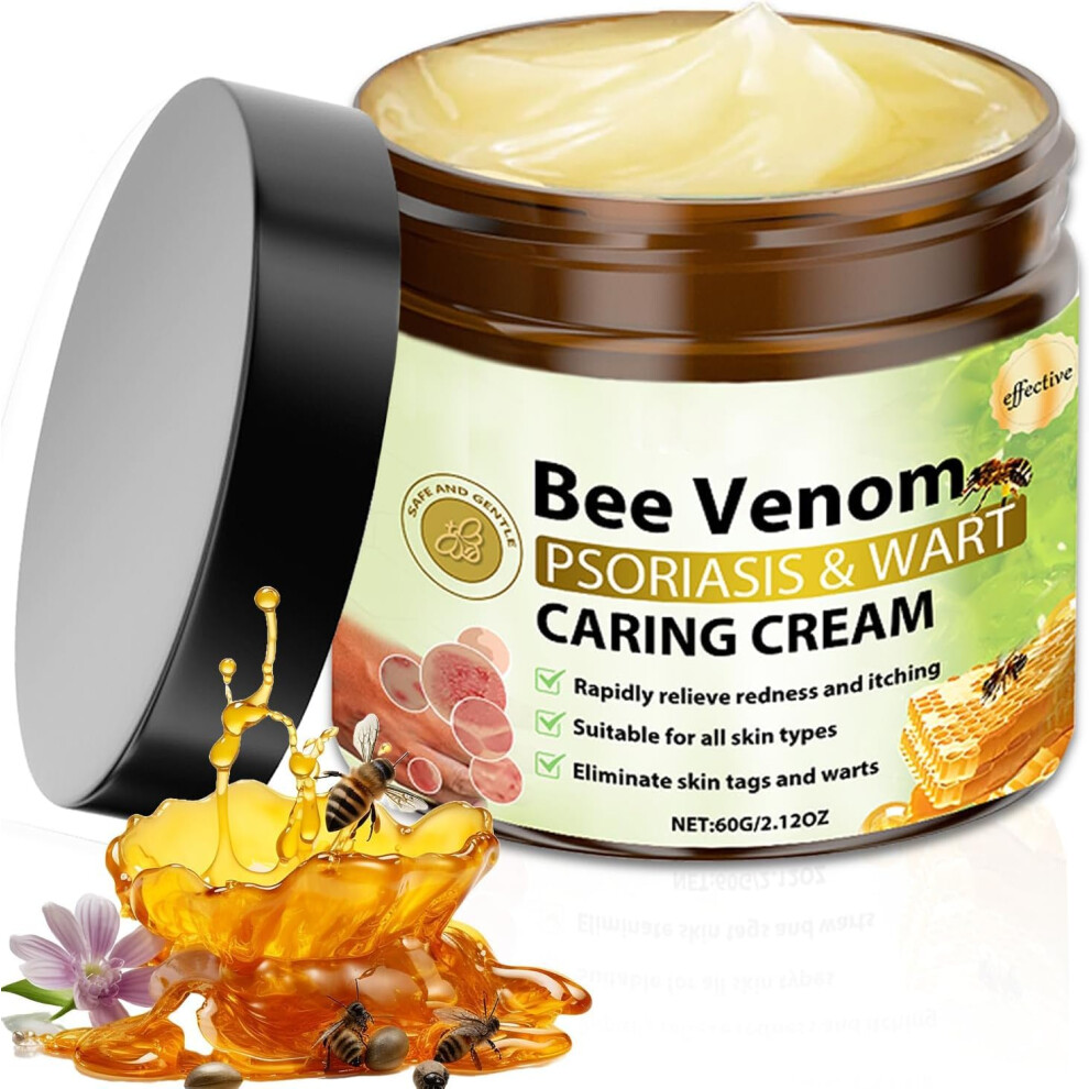Cream/Bronze Bee Venom Anti Wrinkle Face With Manuka Honey, Firming And Hydrating, 2.12Oz