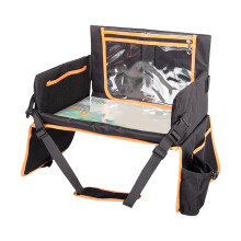 Travel Tray for Children Car Seat Compatible Desk Organizer And Laptop Stand For Tablet And Laptop Cup Snack Plane Bed