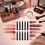 10Pcs Black DoubleSided Eyeshadow Sponge Applicators Mini Travel Brush Set for Precise Makeup 4