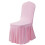 Housse de dossier de chaise résistante à-rose clair 1