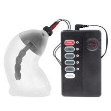 Electro Shock Penis Plug with Adjustable Intensity Silicone Urethral Sounding Device 8mm