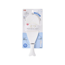 FishShaped NonStick Rice Serving Spoon with Ergonomic Grip, Dishwasher Safe, White