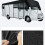 Schwarze Wohnmobilabdeckung, 210D Oxford-Gewebe  M 6
