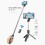Selfie stick/mobile stand with remote control Camera and Gopro compatible 10
