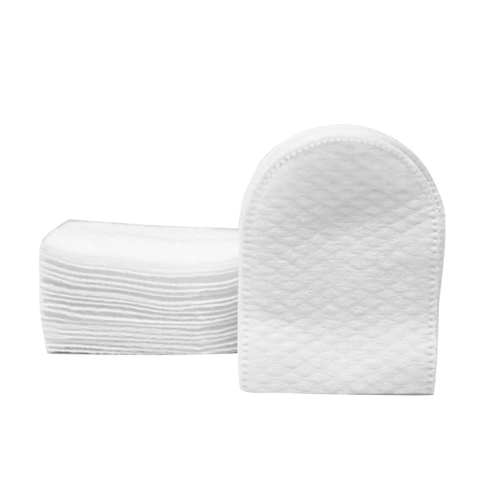 240Pcs UShaped Cotton Pads for Makeup Removal and Skincare with Soft Pocket Design