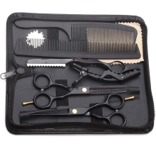 Friseurset zum Haareschneiden – Schere, Kämme, Friseurmesser