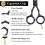 Hair scissors set for hair cutting 5