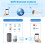 Smart Plug WLAN-Fernschalter im 4er-Pack   16A 4
