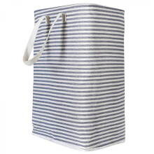 Panier à linge grande capacité, autoportant et pliable, design peu encombrant avec de longues poignées pour un transport facile, imperméable et