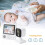 Moniteur vidéo avec transmission 2,4G, audio bidirectionnel, vision nocturne 5