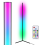 LED Stehleuchte Eckleuchte RGB Farbwechsel Schwarz 1