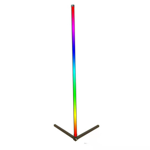 LED Stehleuchte Eckleuchte RGB Farbwechsel Schwarz 1