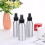 10Pcs Refillable Perfume Spray Bottles Travel Atomizer with Black Nozzle Compact Fine Mist 5