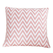 Decorative Pillow Covers, Embroidered Pattern Farmhouse Feel for Living Room Decor, Vintage Design with Hidden Zipper, Easy Care 18x18 Inches (Pack of