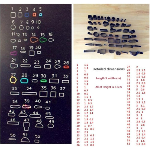 Κιτ κοπής χειρός Oval Design Beauty για προσαρμογή, καθαρή κοπή με ακρίβεια που 2