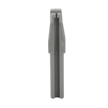 4 in 1 Eyebrow Pencil Sharpener with Precision Blades and Breakage Prevention, Grey Hand Powered