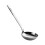 Stainless Steel Soup Ladle with Ergonomic Short Handle, Large Capacity Rustproof Serving Spoon Ref: 8319 1