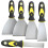 5-piece scraper set, spatula tool for removing wallpaper, decals, drywall, and plaster 1