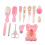 Premium Baby Essentials for NeonbornsΚιτ περιποίησης βρεφών 15 τεμαχίων με βούρτσα μαλλιών, χτένα, 1