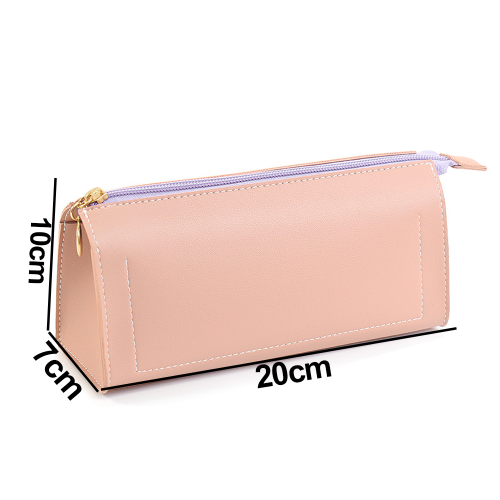 Astuccio sottile e versatile, spazioso e ideale per pennelli da trucco, penne e cosmetici. 1