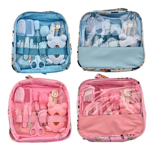 Premium Baby Essentials for NeonbornsΚιτ περιποίησης βρεφών 15 τεμαχίων με βούρτσα μαλλιών, χτένα, 2