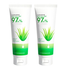 Organic Aloe Vera Gel for Face and Body, Cooling Travel Size, Instant Sunburn Relief Hydration