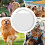 Tracking Device For Elderly, Children And Pets  Waterproof, Replaceable Battery, White Pet Tracker 3