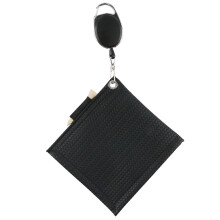 Golfs Towel For Bag, WaterAbsorbent Cleaning Cloth, Club Head Wipe Cloth, Portable Buckle Hook