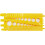 Measuring Tool for Fasteners, Yellow Color, Accurate Gauging, Compatible With Various Fasteners, For Different Projects 2