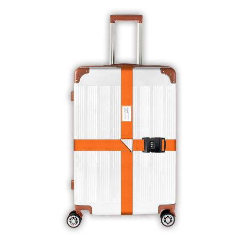 pieces suitcase straps, luggage straps (6 orange) 1